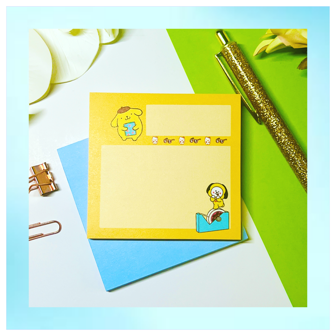 BT-San (Chimmy and Pompom) Sticky Notes