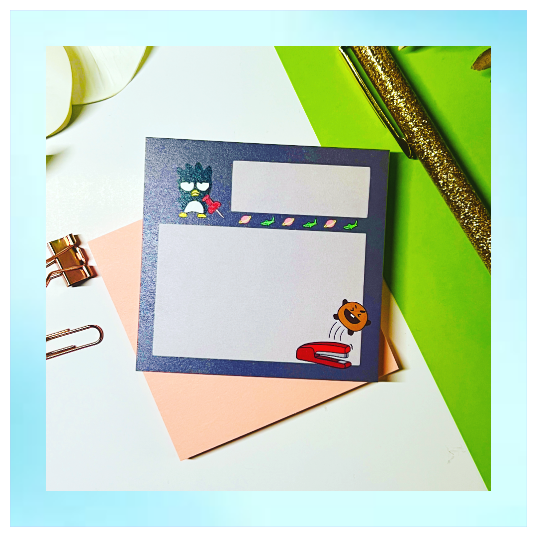 BT-San (Shooky and Badtz) Sticky Notes