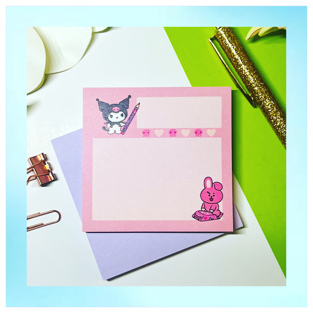 BT-San (Cooky and Kuro) Sticky Notes