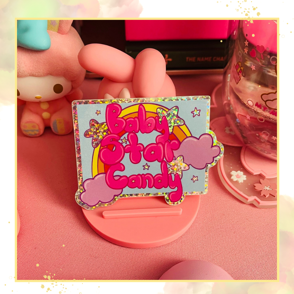 Baby Star Candy Glitter Sticker