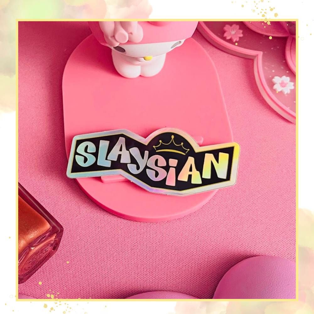 Slaysian Holographic Sticker